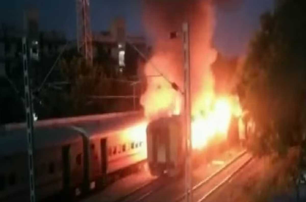 मदुरै में ट्रेन में लगी आग से नौ की मौत, 20 घायल